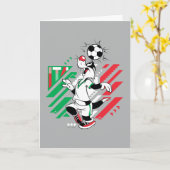 Carte SYLVESTER™ Team Italy Soccer Graphic (Fleur jaune)