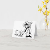 Carte Symbiotic friends (Fleur jaune)