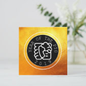 Carte Symbole B Cercle B Cercle Gold Plat Card (Debout devant)