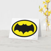 Carte Symbole Batman (Fleur jaune)