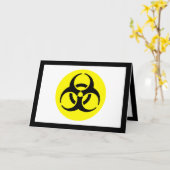Carte Symbole BioHazard (Fleur jaune)