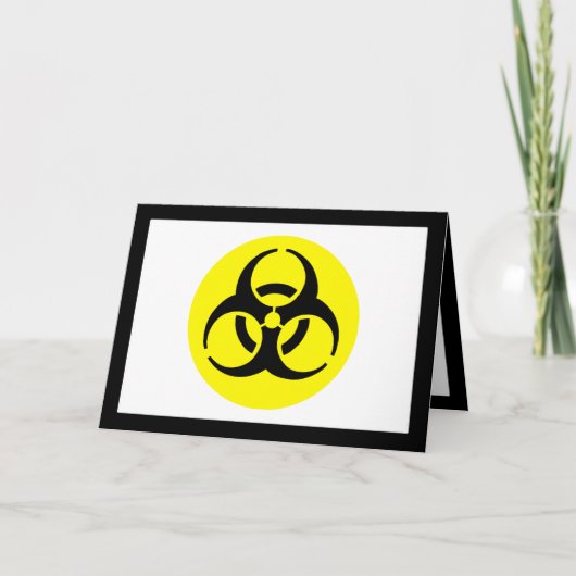 Carte Symbole BioHazard (Devant)