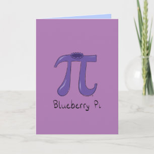 Carte Symbole Blueberry Pi mignon enseignant math