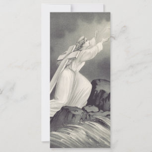 Carte Symbole chrétien de la Croix et de la Couronne