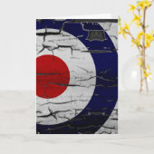 Carte Symbole cible de la méthode de détresse (Fleur jaune)