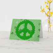 Carte SYMBOLE DE LA Fête de la Saint Patrick (Fleur jaune)