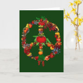 CARTE SYMBOLE DE LA PAIX VÉGÉTALE (Fleur jaune)
