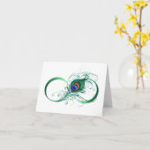 Carte Symbole de l'Infinity (Fleur jaune)