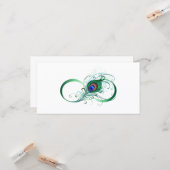 Carte Symbole de l'Infinity (Devant/Arrière en situation)