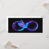 Carte Symbole de Neon Infinity par Glowing Hummingbird (Devant/Arrière en situation)