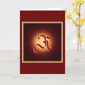 Carte Symbole d'OM (Fleur jaune)