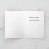 Carte Symbole du Chocolat Lab Dog Under Anniversaire (Intérieur)