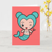 Carte Symbole étoile - Poissons (Fleur jaune)