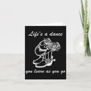 Carte Symbole Graphique Drôle Vive Une Danse Que Vous Ap