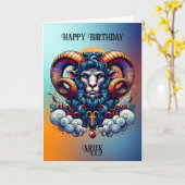 Carte SYMBOLE Horoscope | Anniversaire (Fleur jaune)