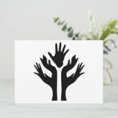 CARTE SYMBOLE LOGO DE L'UNITÉ DE GESTION DE LA PAIX (Debout devant)