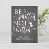 Carte Symbole Mariage de pulvérisateur de bug de Smitten (Debout devant)