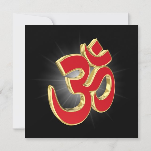 Carte Symbole Om (Devant)
