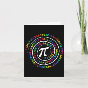 Carte Symbole Pi Math Enseignant Pi Jour