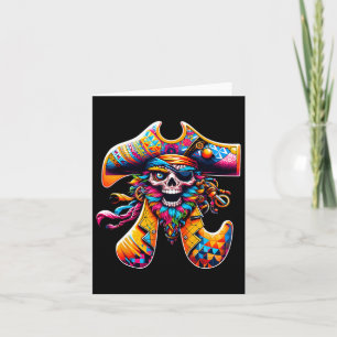Carte Symbole Pirate Pi Jour Funky Mathme Coloré