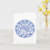 Carte Symbole populaire ukrainien (Fleur jaune)