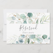 Carte Symbole réservé à la feuille d'or et à la verdure (Devant)