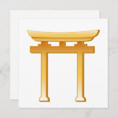 Carte Symbole shinto (Devant / Derrière)