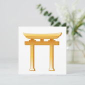 Carte Symbole shinto (Debout devant)