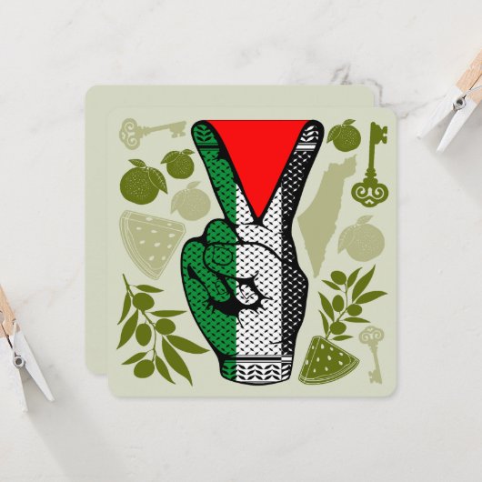 Carte Symbole triangle rouge de résistance à la main du (Devant/Arrière en situation)