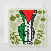 Carte Symbole triangle rouge de résistance à la main du (Devant)