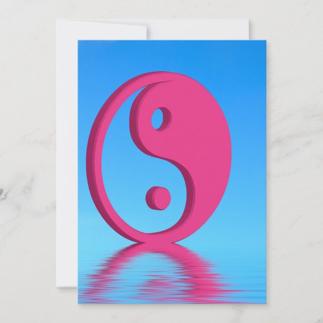 Carte Symbole Yin Yang (Devant)