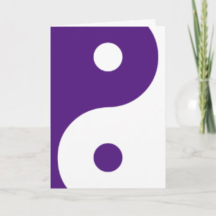 Carte Symbole Yin Yang - tatouage massif design 1+2