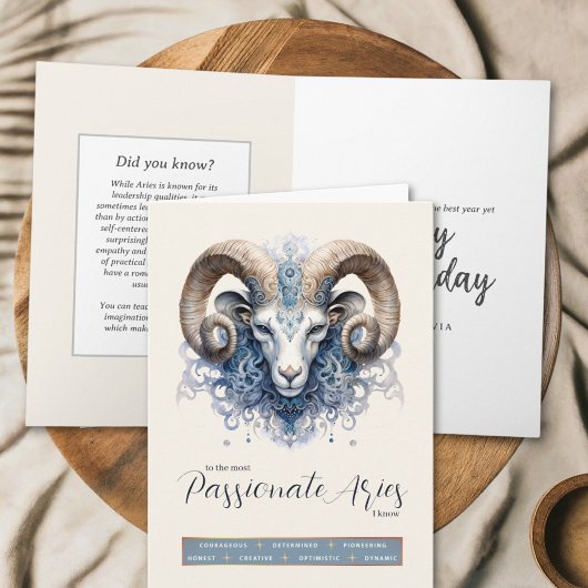 Carte Symbole zodiaque du bélier céleste Imaginaire Béli