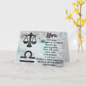 Carte SYMBOLE Zodiaque Librairie Astrologie Anniversaire (Fleur jaune)