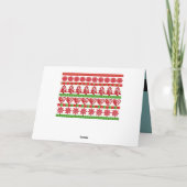 Carte Symboles de Noël (Dos)