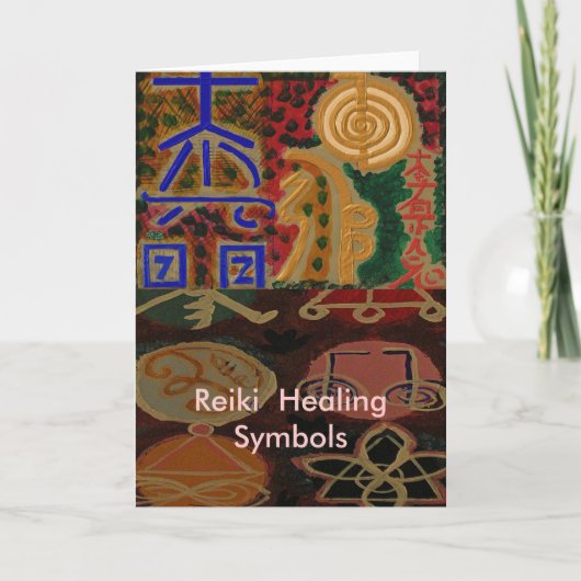 Carte Symboles REIKI USUI (Devant)