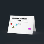Carte Symétrie de rotation<br><div class="desc">Club de rotation de symétrie</div>