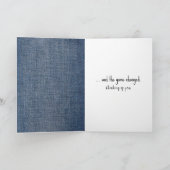 Carte Sympa Stick Figure Girl Penser De Vous (Intérieur)