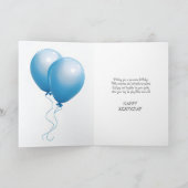 Carte Sympa Tan & White Puppy avec cadeaux Anniversaire (Intérieur)