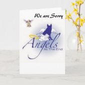 Carte Sympathie (Fleur jaune)