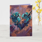 Carte Sympathie (Fleur jaune)