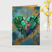 Carte Sympathie (Fleur jaune)