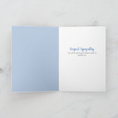 Carte Sympathie À La Mort D'Un Chat - Pont Arc-En-Ciel (Intérieur)