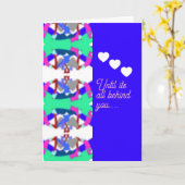 Carte sympathie afro-américaine (Fleur jaune)