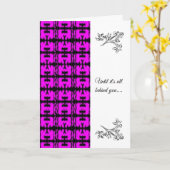 Carte sympathie afro-américaine (Fleur jaune)