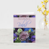 Carte Sympathie allemande, Herzliches beileid (Fleur jaune)