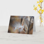 Carte Sympathie avec les algues (Fleur jaune)