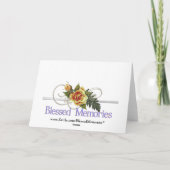 Carte Sympathie bénie 2 de souvenirs (Dos)