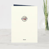 Carte Sympathie catholique Vierge Marie Gold Crucifix Ca (Dos)