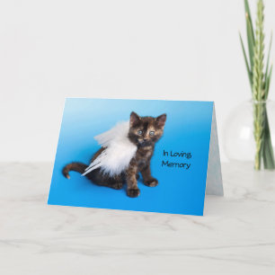 Carte Sympathie Chat—En Mémoire Amoureuse